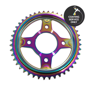 Professional PVD <b>Titanium</b> Rainbow Coating Service Spray Application Delivering Vibrant Multi Color for Excellent Durability - Product Image 1
