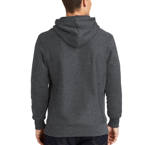 Sweat à capuche homme en molleton uni, coupe classique, 460 g/m², 100 % polyester, personnalisable avec logo, poche, streetwear de haute qualité, écologique - Product Image 5