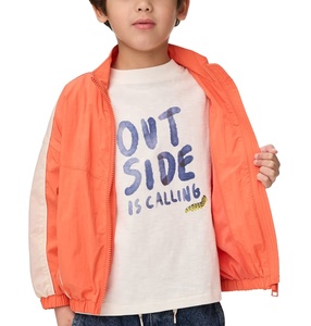 Veste matelassée à capuche unisexe orange, col montant, fermeture éclair, coupe-vent sportif, respirante, polyester/coton, vêtements d'hiver en lin - Product Image 4