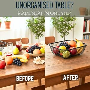 Strong Industrial Metal Eco-friendly Vintage Geometric Storage <b>Basket</b> <b>Large</b> Capacity Multi-Purpose Closet Organizer - Product Image 2