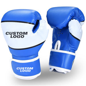 Guantes de Boxeo para Niños de 16 oz, Fáciles de Usar, Cómodos, Personalizados, para Entrenamiento de Muay Thai, Protección de Manos, Artes Marciales - Product Image 1