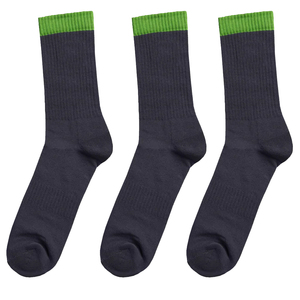 Chaussettes de sport épaisses et chaudes en laine pour hommes, couleur noire, pour les sports d'hiver en plein air, la gym, la course à pied et un usage quotidien décontracté - Product Image 1