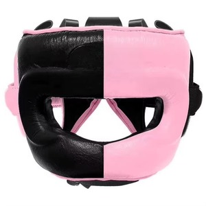 Ensemble d'équipement de boxe en cuir de qualité supérieure, gants, shorts, casque, logo OEM personnalisé, vente en gros, usine - Product Image 3