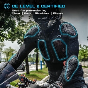 Custom <b>Motorcycle</b> Protective <b>Jacket</b> Body <b>Armor</b> Riding Gear Mesh <b>Jacket</b> Motocross Off Road Racing Safety <b>Jacket</b> OEM Wear - Product Image 4