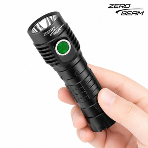 ZEROBEAM F5 High Lumen Rechargeable Mini Flashlight IPX8 Waterproof USB-C LED 350m Turbo Beam IK10 Drop Resistant Hiking - Product Image 1