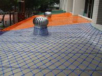 Red de seguridad de poliéster de nailon, HDPE moldeado, Material PP, protección contra caídas, red de plástico para ventanas de balcón, escaleras de piscina