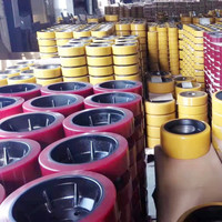 Roue de Traction en polyuréthane Nissan Atlet P/N 118032, 108095x90-65mm, 5 trous, cercle de Traction Durable