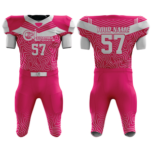 Maillot de football américain haut de gamme pour équipe avec impression par sublimation haute définition - Product Image 3