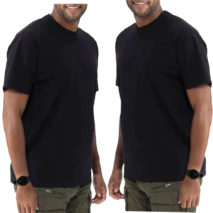 Men Premium 100% Cotton Knitted T-Shirt Casual Summer Half Sleeve Neck Soft Breathable Lightweight Comfortable Stylish Gym - Product Image 6