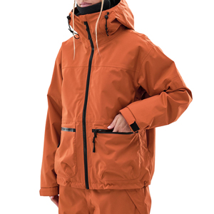Veste de ski haut de gamme pour femmes, imperméable, rembourrée, coupe-vent, respirante, thermique, manteau d'hiver pour l'extérieur, logo personnalisé OEM - Product Image 6