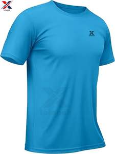 T-shirt homme col rond basique de qualité export, impression numérique, couleur unie, vierge, 240 grammes, tricot doux, 100% coton, coupe ample - Product Image 3