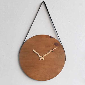 นาฬิกาแขวนผนังไม้ตกแต่งบ้านขนาด 12 นิ้ว - Product Image 1
