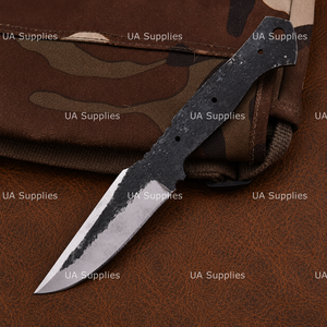 Custom 10095 High Carbon Steel Clip Point 0.5mm Thickness Blank Blade Hunting Knife OEM ODM Factory Direct Wholesale Knife - Product Image 5
