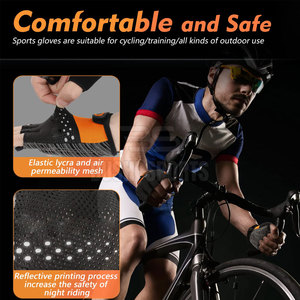 Guantes de Ciclismo de Entrenamiento Hechos en Fábrica a Precio de Mayoreo, Guantes de Ciclismo de la Mejor Calidad con MOQ Bajo - Product Image 4