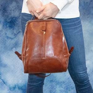 Mochila Mini de Cuero Genuino de Lujo al por Mayor para Mujer, Mochila Pequeña Personalizada de Piel de Vaca, Otras Mochilas Modernas para Dama, LSBP-0056 - Product Image 3