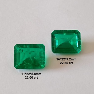 Piedras Preciosas Verdes de Esmeralda de Corte Colombiano Creadas en Laboratorio, Calidad Premium para Joyería, para Uso en la Fabricación de Joyas - Product Image 4