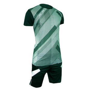 Maillot de football classique personnalisé respirant en maille pure, motif de sublimation, tenue de style Streetwear, maillot de football - Product Image 3