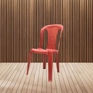 เก้าอี้พลาสติกไร้ที่วางแขนสำหรับห้องนั่งเล่น ดีไซน์รักษ์โลก วัสดุกึ่งบริสุทธิ์ ไม่ต้องเป่าลม และไม่สามารถพับได้ - Product Image 2