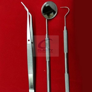 Juego de 3 Instrumentos Profesionales para Rellenos Dentales de Composite, Herramientas de Restauración y Examen - Product Image 3