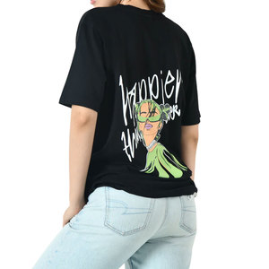 เสื้อยืดสตรีทแวร์ทรงหลวมแบบดรอปโชว์เดอร์ ระบายอากาศได้ดี คุณภาพพรีเมียม ผลิตตามสั่ง ผ้าโพลีเอสเตอร์และคอตตอน รุ่น 2026 - Product Image 2