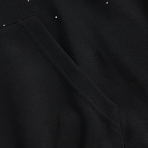 Sudadera con Capucha de Forro Polar con Pedrería para Hombre, Diseño Elegante de Invierno, Personalizable con su Propio Logotipo, Ropa Casual de Alta Calidad - Product Image 3