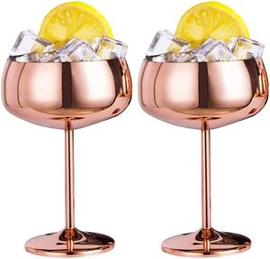 Precios Directos de Fábrica, Vasos de Cóctel de Acero Inoxidable de 500 ml, Copas de Martini para Fiestas, Bares, Aniversarios y Bodas - Product Image 1
