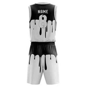 Uniforme de Baloncesto de Diferentes Estilos, Uniforme de Baloncesto para Adultos, Precio al por Mayor, Uniforme Masculino, Uniforme de Baloncesto 100% Poliéster - Product Image 6