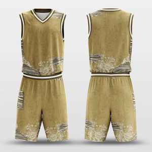 Uniformes de Baloncesto Sublimados Personalizados, Malla sin Mangas, Cuello en V, 100% Poliéster Ecológico, Absorbe la Humedad, Unisex, Nombre del Equipo para Adultos - Product Image 6