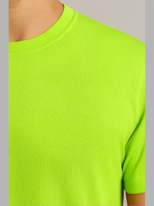 Custom Athletic Set T-Shirt Long Pants Personalized Casual Men's Contrast Color Topstitch Crew Neck Summer Knitted ODM - Product Image 3