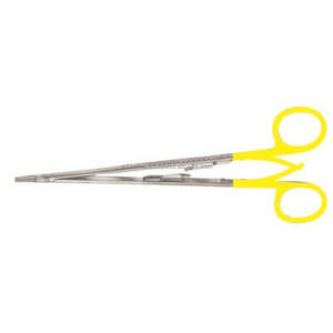 Portaagujas Diethrich Rectos y Curvos con Punta T/C, Instrumentos Quirúrgicos Manuales Reutilizables para Sutura |   A-1 VERITAS - Product Image 3