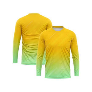 Camiseta Deportiva Sublimada al por Mayor, Manga Larga, Ligera, para Fútbol y Tiro, para Adultos y Niños - Product Image 3