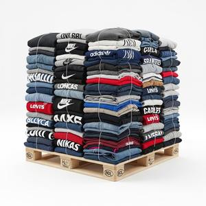 Palette de vêtements mixtes de qualité supérieure – Vêtements en gros : chemises, pantalons, robes, vestes, sweats à capuche, tenues décontractées – Offre de gros - Product Image 3