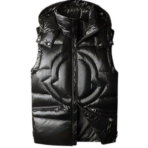 Gilet matelassé à bulles, veste de sport, doudoune d'hiver, gilet softshell, gilet sans manches pour homme, vêtement d'extérieur pour se réchauffer - Product Image 1