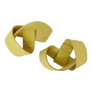 En gros, Sangles de poignet professionnelles en cuir pour haltérophilie, powerlifting et entraînement en salle de sport, OEM - Product Image 3