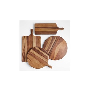 Planche à découper rectangulaire en bois naturel artisanal Imperial, épaisseur 1,5 cm, passe au lave-vaisselle, facile à nettoyer, décorative - Product Image 3