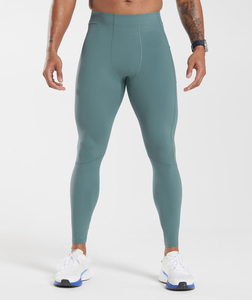 Premium <b>Men's</b> <b>Compression</b> Leggings Quick Dry Workout <b>Tights</b> <b>for</b> Gym Exercise Training OEM Factory Supply - Product Image 1