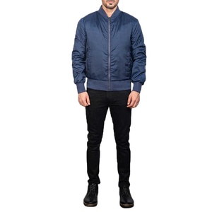 Chaqueta Bomber de Lona Resistente para Hombre al por Mayor, de Alta Calidad, Personalizada, con Bolsillos Delanteros, para Invierno - Product Image 2