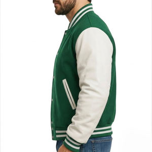 Chaquetas Varsity de Béisbol con Impresión de Logotipo Personalizado a Bajo Precio y Alta Calidad, Chaqueta Varsity de Invierno para Hombre Hecha a Medida - Product Image 3