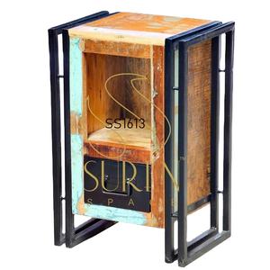 Venta al por mayor de muebles de madera de la mejor calidad de madera maciza de mango de diseño moderno hecho a mano mesita de noche hecha a mano - Product Image 3