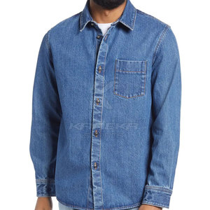 Chaqueta de mezclilla de estilo moderno para hombre, estilo casual, a la moda, para el fin de semana. - Product Image 3