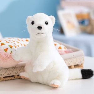 Peluche de Comadreja Blanca Súper Suave de 20 cm - Product Image 2