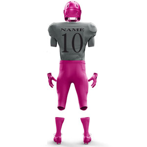 American Football Uniform Customizable Breathable <b>Compression</b> Short Sleeve All Season Quick Dry Sets - Product Image 2