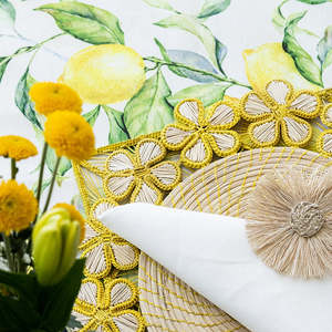Sorrento <b>Tablecloth</b> Elegant Tablecover for Dinning and Entertaining - Product Image 3