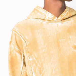Sweat-shirt rétro unisexe en coton 100% personnalisé, coupe oversize, style streetwear, délavé à l'acide et au sel, effet vintage et lourd - Product Image 3