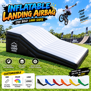 Nairbag – oreiller gonflable <span class=keywords><strong>pour</strong></span> palier BMX FMX/scooter/<span class=keywords><strong>vtt</strong></span>/matelas coulissant, airbag <span class=keywords><strong>pour</strong></span> palier - Product Image 2