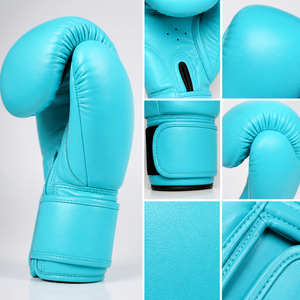 Guantes de boxeo de cuero PU diseñados para un entrenamiento cómodo con saco de boxeo, sparring, práctica de fitness y sesiones intensas de gimnasio. - Product Image 3