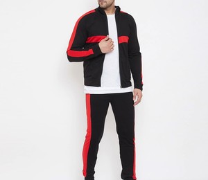 Survêtement de football pour hommes RAPID SPORTS en gros, 2-en-1 décontracté, couleur unie imprimée, 100 % coton molletonné, à capuche, taille élastique - Product Image 4