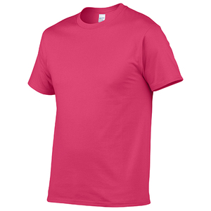 Custom Men's Casual <b>T</b>-<b>shirts</b> Bulk Wholesale 100% Cotton Premium 180g Knitted Breathable Eco-Friendly <b>Plain</b> Dyed Print Light - Product Image 4