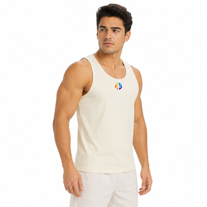 El estilo clásico brinda suavidad y comodidad, y las costuras impecables a la camiseta sin mangas para hombre, con una ligereza ideal para viajes a la playa. - Product Image 2