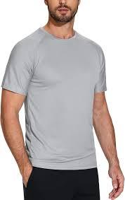 Fitness Running Mens <b>Polyester</b> <b>T</b> <b>Shirt</b> Quick Dry Breathable Short Sleeve Gym Sportswear Moisture Wicking Tee - Product Image 1